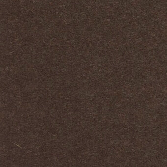 Brown felt texture sample displaying dense, fibrous surface with matte finish; includes product text “horm > kvadrat divina3 0393”.
