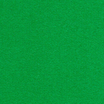 Green texture sample, dense woven material, consistent medium tone, matte finish, uniform surface, no discernible pattern, solid color expanse.