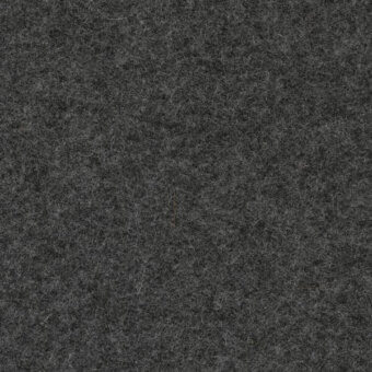 Kvadrat Divina Melange fabric texture, dark gray woven fibers, dense matte finish with subtle pattern and printed identifiers.