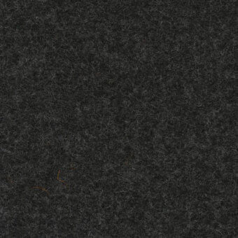 Dark gray looped pile texture with mottled tone, dense short fibers, and subtle variations creating a matte, uniform surface.