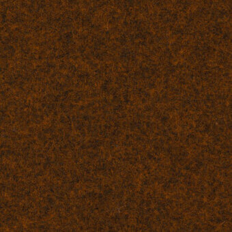 Kvadrat Divina Melange 3 0571 fabric texture, warm brown tones, dense interwoven fibers, slightly matted surface, neutral studio lighting.