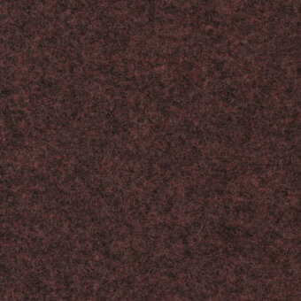 Kvadrat Divina Melange fabric texture, reddish-brown looped pile, heathered appearance, soft wool blend, uniform surface, color 3 0677.
