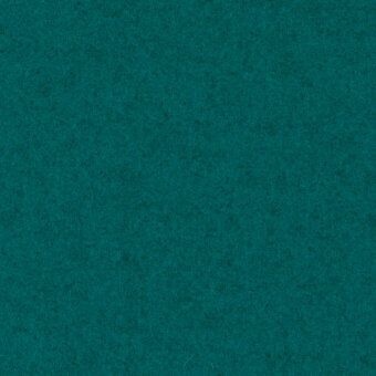 Kvadrat Divina Melange fabric, deep teal woven texture, dense granular surface with tonal variations and diffused studio lighting.