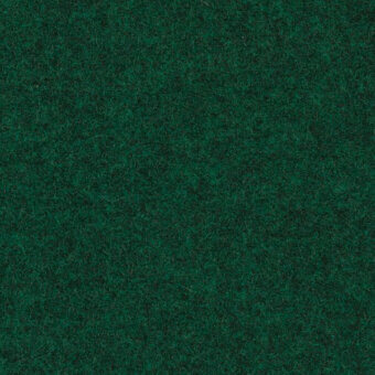 Kvadrat Divina Melange textile, emerald green, dense short-pile fabric with subtle tonal variations and a nubby texture.