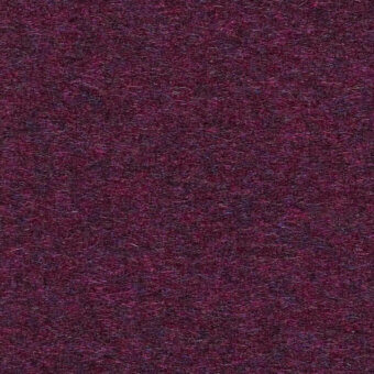 Burgundy textile sample with charcoal threads, dense matted weave, and subtle tonal variations; studio shot displaying fabric texture and code.