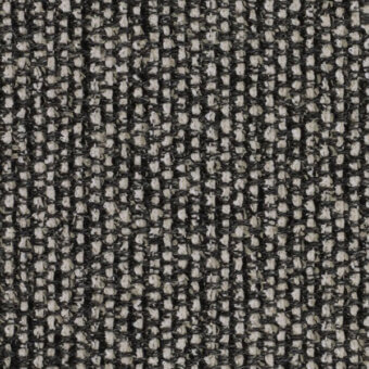 Woven fabric texture, gray and charcoal heathered blend, dense grid pattern with nubby fibers, Kvadrat Savanna 0152 exclusive by Horm.