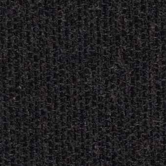 Kvadrat Savanna 0192 textile, dark gray woven fabric, dense nubby texture, matte finish, horm collection.