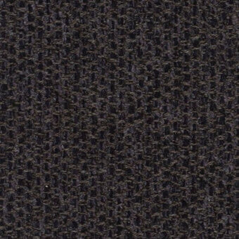 Kvadrat Savanna 0292 fabric texture, dark charcoal gray woven grid, dense nubby weave with matte finish, horm exclusive collection.
