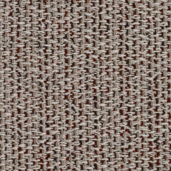 Kvadrat Savanna 0622 textile, beige woven fabric, irregular grid pattern with reddish-brown speckles, matte finish, horm collection.