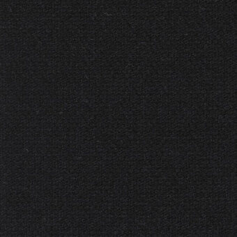 Kvadrat Steelcut3 0190 textile sample, charcoal gray, dense looped pile weave with subtle texture and uniform color.