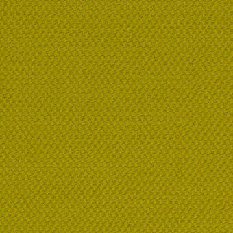 Olive-green textured pattern with repeating circular indentations, creating a matte, granular surface; Kvadrat Steelcut3 0435 fabric.