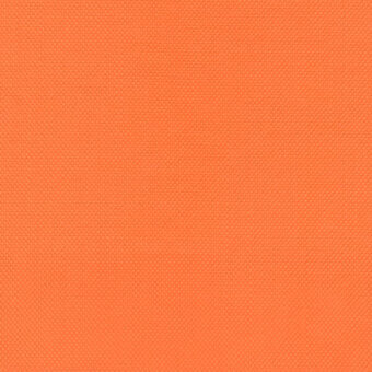 Orange woven fabric texture displaying a uniform, granular weave and matte finish with diffused, even lighting.