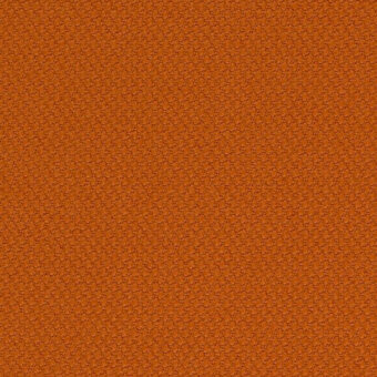 Orange floral texture with repeating daisy-like motifs, granular surface, and uniform color, ideal for backgrounds or material studies.