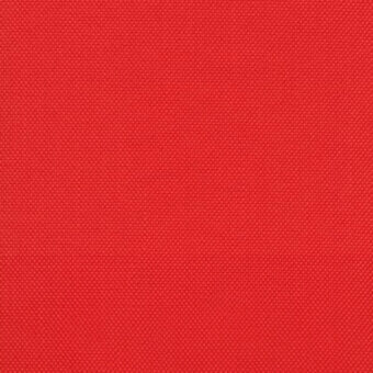 Red woven textile with a grid pattern, displaying a matte finish and consistent texture from closely spaced intersections.
