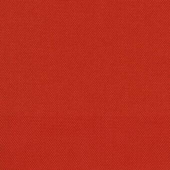 Woven texture sample, reddish-orange color, dense square pattern, matte finish, uniform surface, durable fabric-like material, neutral background.