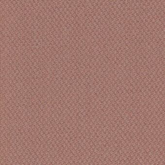 Kvadrat Steelcut3 0605 textile sample, dusty rose color, dense circular pattern with granular texture and uniform, diffused lighting.