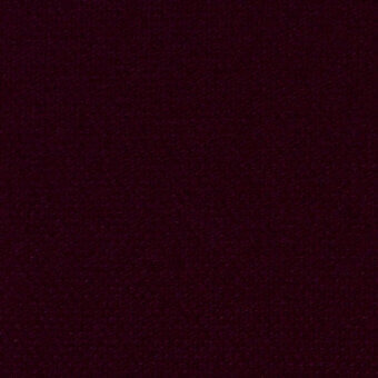 Kvadrat Steelcut3 0625 textile sample, burgundy woven fabric, dense granular texture, studio shot, neutral background.
