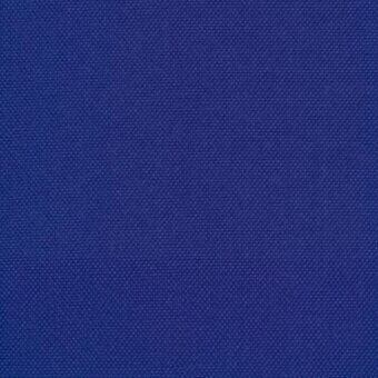 Deep blue woven fabric texture with a consistent, granular surface and matte finish, displaying a tight, regular weave pattern.