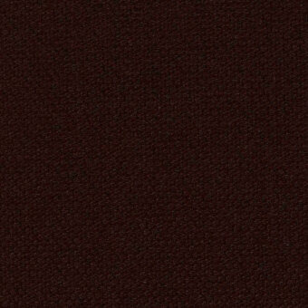 Dark brown textured surface, granular weave resembling fabric, matte finish, even lighting, interior design material sample, Kvadrat Steelcut3 0695.