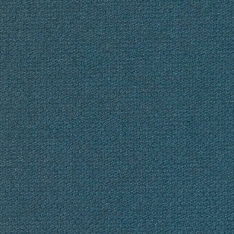 Kvadrat Steelcut3 0780 textile, deep teal woven fabric texture, dense short pile with uniform mottled tonal variations, horm collection.