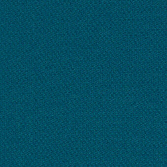 Kvadrat Steelcut3 fabric, teal granular texture, dense woven textile with matte finish, consistent saturated color, subtle mottled appearance.