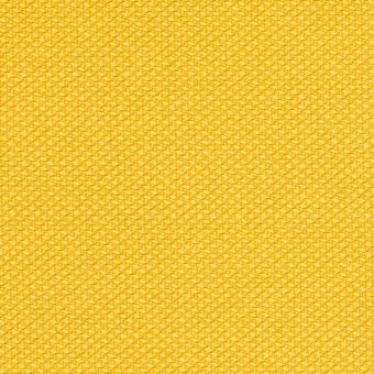 Woven texture sample in mustard yellow, featuring a dense granular surface with raised nodes and a matte, tactile finish.