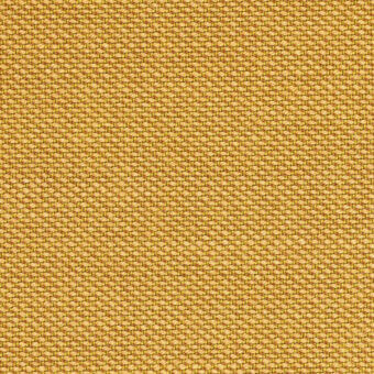 Kvadrat Steelcut Trio fabric texture, mustard yellow woven grid, matte finish; Horm exclusive sample labeled “steecuttrio3 0466”.
