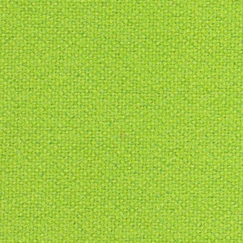 Kvadrat Tonus 4 0118 fabric, lime green woven texture, dense nubby surface, uniform pattern, Horm collection sample.
