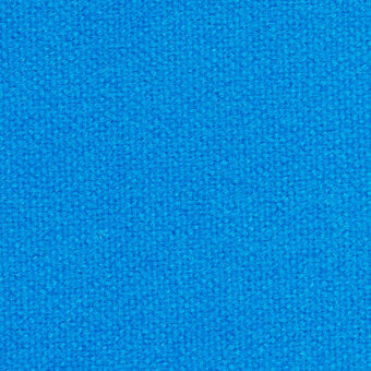 Blue textile surface with granular texture, consistent medium tone, and even lighting, presented as a studio material sample.