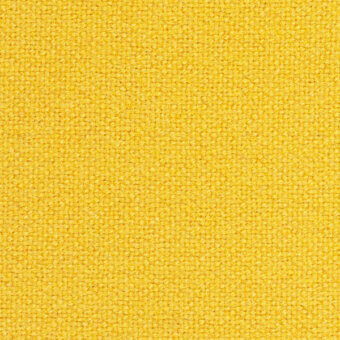 Yellow Kvadrat Tonus fabric texture swatch with a dense, matte weave and nubby surface; Horm exclusive, color 0440.