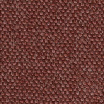 Terracotta textured surface with repeating rounded forms, defined by gray lines, displaying a woven or molded construction and subtle tonal variations.