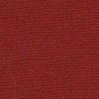 Red woven fabric texture with a brushed appearance, displaying visible fibers and a consistent, saturated color under diffused lighting.