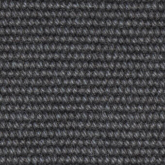 Dark gray ribbed fabric texture with a consistent horizontal linear pattern and matte finish, displaying a dense, uniform weave.