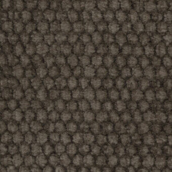 Tufted texture in warm gray showcases a dense, looped pile pattern with subtle tonal variations and a soft, plush appearance.