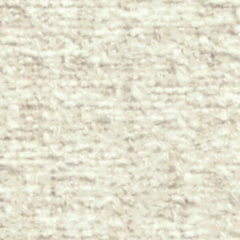 Off-white looped pile fabric texture with a nubby surface, displaying a tight weave and warm, creamy tone with subtle tonal variations.