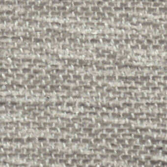 Light gray woven fabric texture with horizontal ribbing and a heathered effect, displaying a dense, matte, and slightly coarse yarn structure.