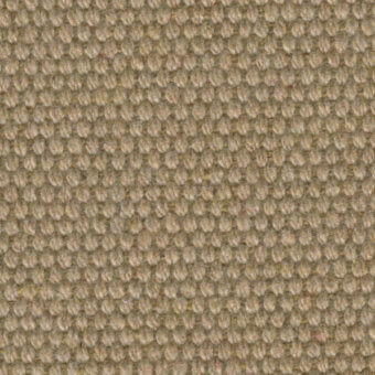Neutral woven fabric texture with repeating circles, beige and tan tones, coarse natural fiber with visible knots and a nubby surface.