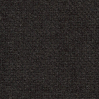 Dark gray fabric texture with a dense, granular weave and consistent charcoal color, displaying a subtly raised, felt-like surface structure.