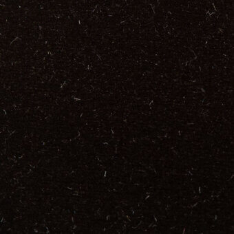 Dark brown velvet texture sample, “nuance v2,” displays a dense weave with scattered light-colored fibers and a matte, plush appearance.