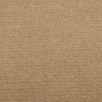 Beige velvet texture displaying a consistent, short pile and granular surface with a uniform nap direction and diffused tonal variations.