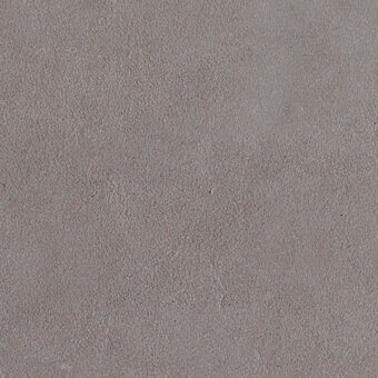 Horm nuance v2 residential leather nabuk powder texture, muted gray granular surface, soft velvety nap, matte finish.