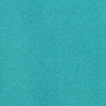 Turquoise fabric texture with a dense nap, exhibiting a matte finish and subtle grain throughout the saturated teal colored material.