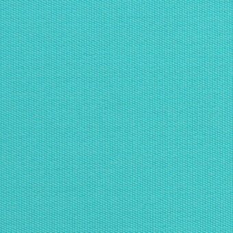 Turquoise woven fabric texture displaying a grid pattern, matte finish, and uniform color, suggesting durable outdoor textile material.