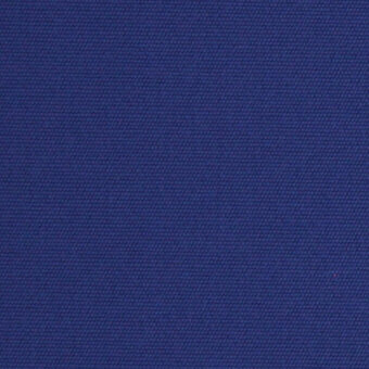Blue fabric texture, medium weight weave, indigo tone, subtle repeating pattern text “horm > outdoor flukso clouds break > break”.
