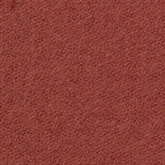 Terracotta looped pile fabric texture with a matte finish, displaying a dense fibrous surface and imprinted text “horm > vescom lani 7060”.