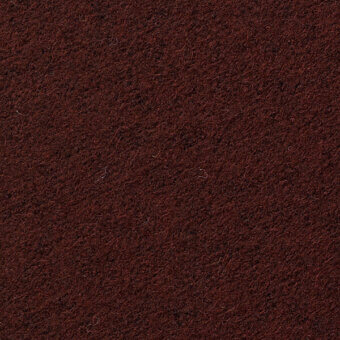 Brown textile surface with dense, short fibers displaying subtle tonal variations and a slightly marbled texture; text reads “horm > vescom lani 7060”.