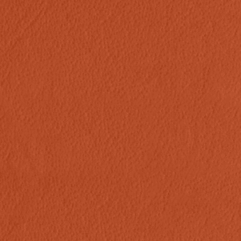 Granular terracotta texture with mottled surface, displaying a uniform warm orange tone and matte finish; color code “kobe > col.5184”.