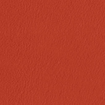 Reddish-orange granular texture with a slightly uneven surface, resembling distressed leather or rough paint, illuminated by diffused lighting.