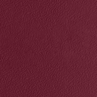 Burgundy fabric swatch with a granular, dotted texture and matte finish, displaying “kobe > col.6344” text along the bottom edge.