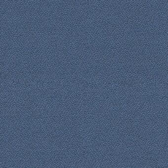Blue woven fabric sample with a granular texture and matte finish, displaying a dense, consistent weave and subtle surface irregularities.